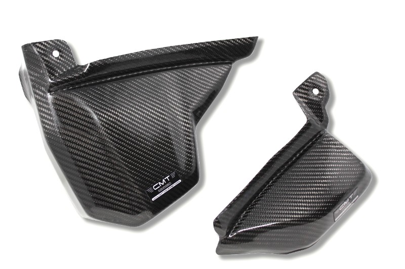 CMT Compositi Carbon Fiber Lower Tank Cover for KTM EXC-F